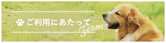 ご利用にあたって